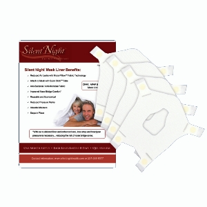 CPAP-Clinic Accessories : # F101 Silent Night Comfort Seal Full Face Mask Liners One Month Supply; Qty: 4 liners , Small-/catalog/accessories/cpap_clinic/cc-N500-01