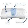 KEGO Accessories : # 900251 Contour Anti Snore Pillow-/catalog/accessories/kego/900251-02