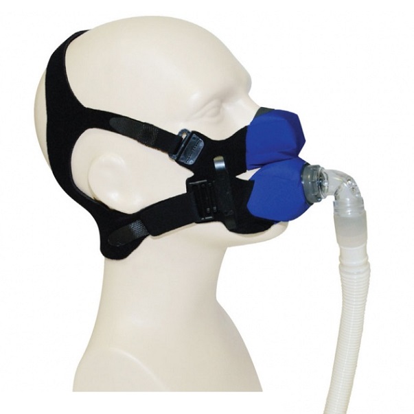 Circadiance CPAP Full-Face Mask : # 100965 SleepWeaver Anew Blue with Headgear  , Large-/catalog/full_face_mask/kego/100975-02