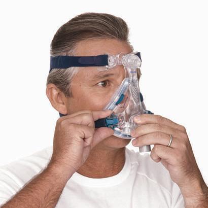 ResMed CPAP Full-Face Mask : # 61201 Mirage Quattro with Headgear , Small-/catalog/full_face_mask/resmed/61200-02