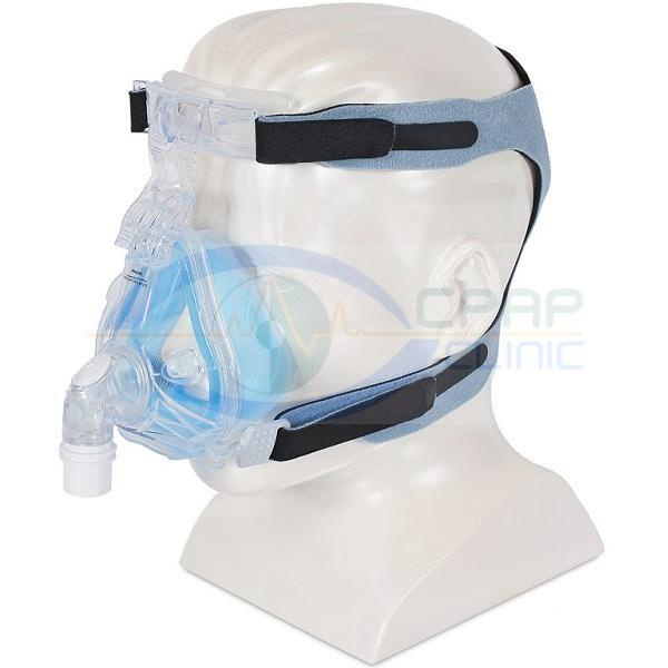 Philips-Respironics CPAP Full-Face Mask : # 1081802 ComfortGel Blue Full with Headgear , Large-/catalog/full_face_mask/respironics/1081801-03