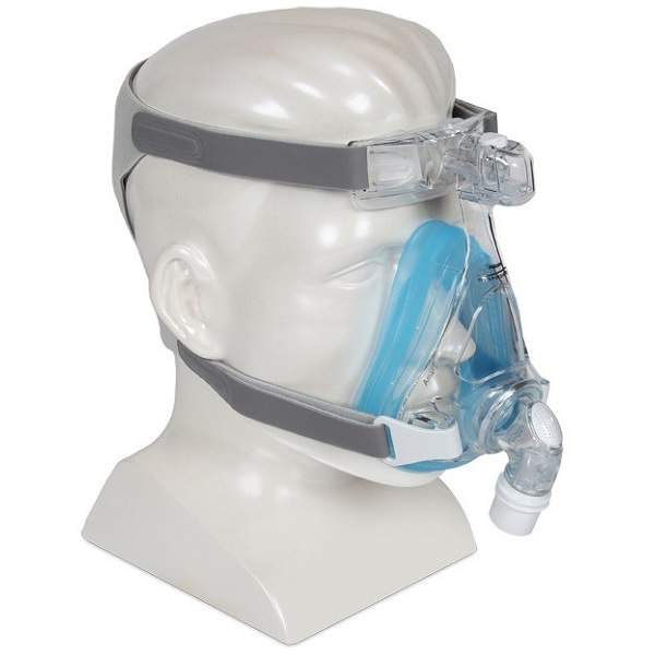 Philips-Respironics CPAP Full-Face Mask : # 1090405 Amara Gel with headgear , Medium-/catalog/full_face_mask/respironics/1090406-01