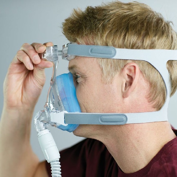 Philips-Respironics CPAP Full-Face Mask : # 1090405 Amara Gel with headgear , Medium-/catalog/full_face_mask/respironics/1090406-05