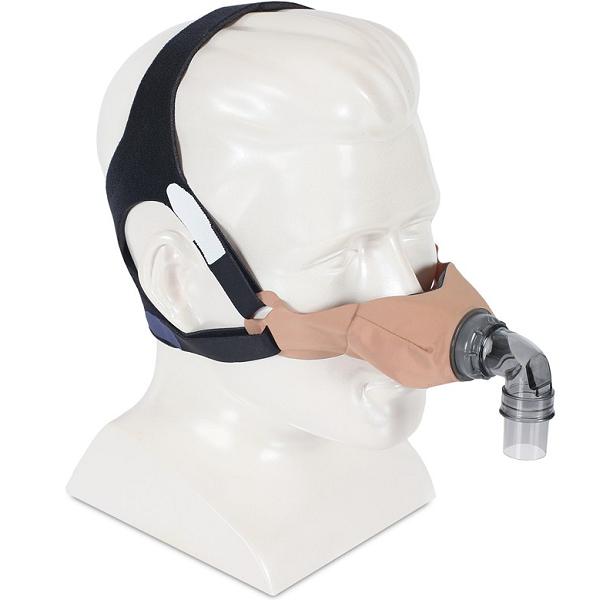 Circadiance CPAP Nasal Mask : # 100563 SleepWeaver Elan with Headgear , Beige-/catalog/nasal_mask/circadiance/100563-03