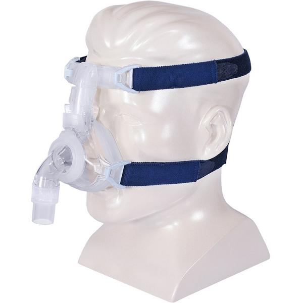 DeVilbiss CPAP Nasal Mask : # 97210 EasyFit Silicone with Headgear , Small-/catalog/nasal_mask/devilbiss/97210-05
