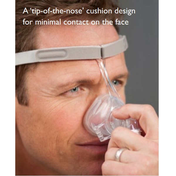 Philips-Respironics CPAP Nasal Mask : # 1104940 Pico with Headgear , Fitpack: Small/Medium, Large, Extra- Large-/catalog/nasal_mask/respironics/1104940-04