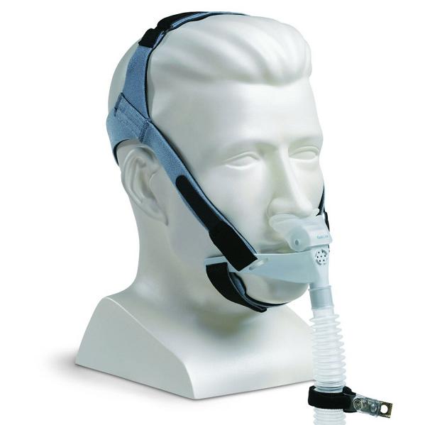 Philips-Respironics CPAP Nasal Pillows Mask : # 1036833 OptiLife with Headgear and Chin Support Band , P, S, M Pillows and S, M Cradles Cushions-/catalog/nasal_pillows/respironics/1036834-02