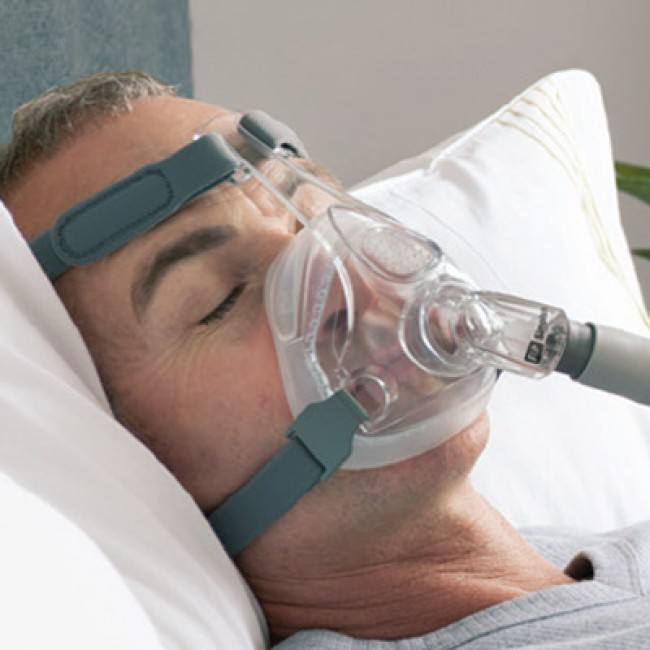 Problems and Solutions With a Full-Face CPAP Mask - Clinic